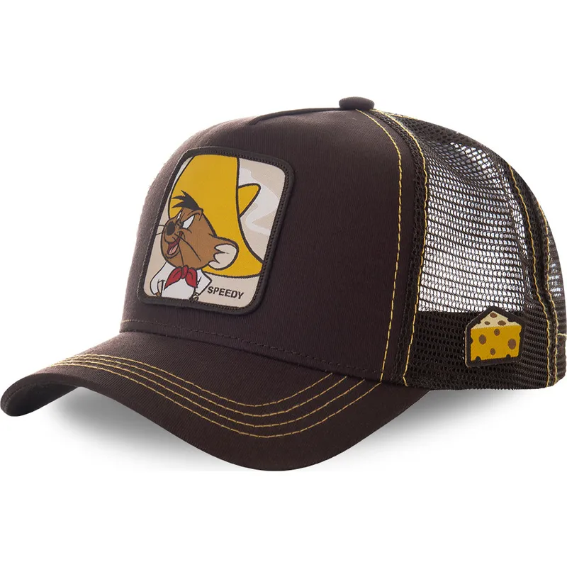 capslab-looney-tunes-spe1-speedy-gonzales-braune-trucker-kappe