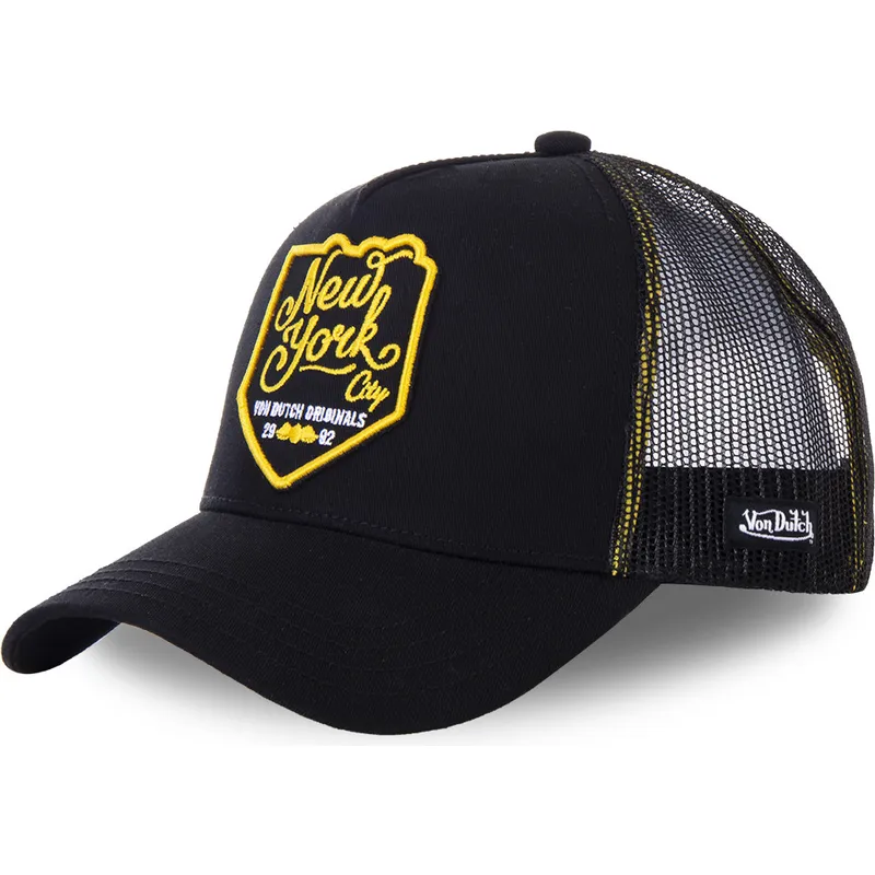 von-dutch-new-york-city-new3-schwarze-trucker-kappe