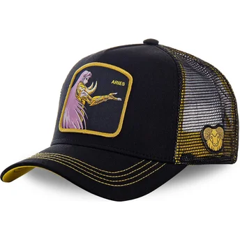 schwarze-trucker-kappe-aries-ari-saint-seiya-die-ritter-des-zodiacs-von-capslab