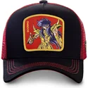 schwarze-und-rote-trucker-kappe-escorpio-sco-saint-seiya-die-ritter-des-zodiacs-von-capslab