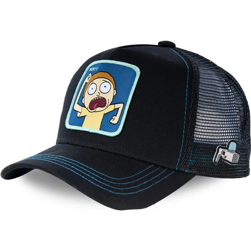 sapkak-ivelt-fekete-snapback-mor1-morty-smith-rick-es-morty-capslab