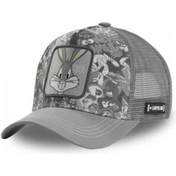 graue-trucker-kappe-bugs-bunny-peo1-looney-tunes-von-capslab