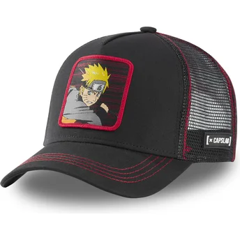 Sapkák ívelt fekete snapback NAR2 Naruto Uzumaki Naruto Capslab
