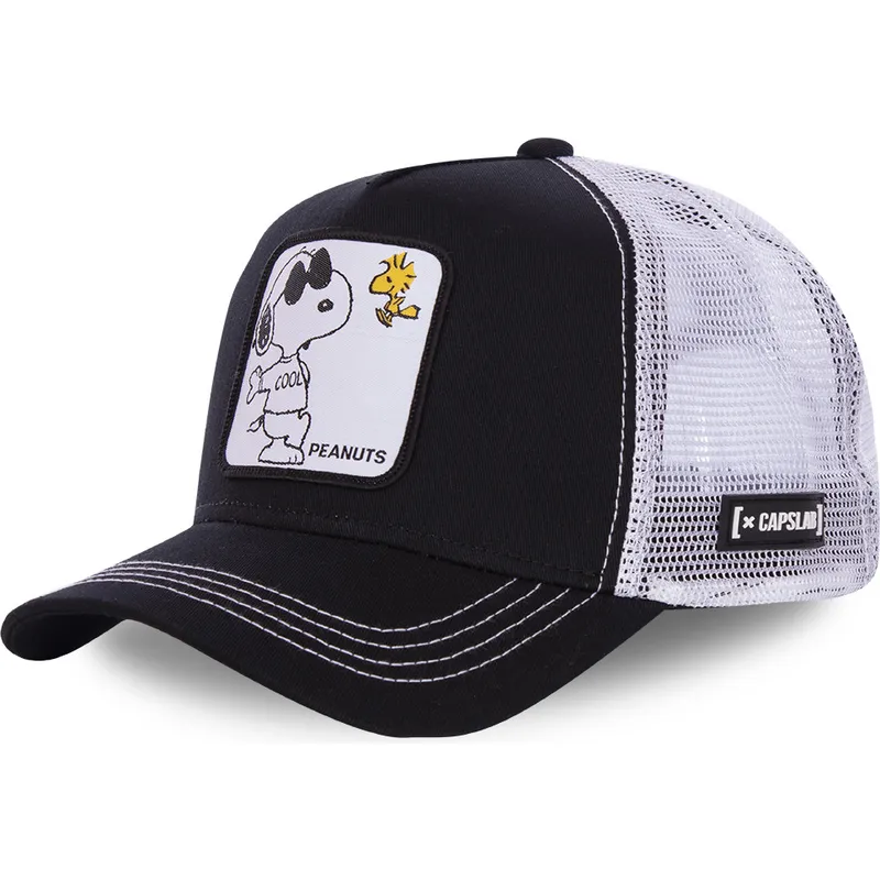 sapkak-ivelt-fekete-snapback-joe-cool-naw1-snoopy-foldimogyoro-capslab