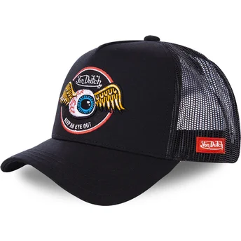 Sapkák ívelt fekete snapback BLK Von Dutch