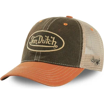 Sapkák ívelt zöld snapback MAC3 Von Dutch