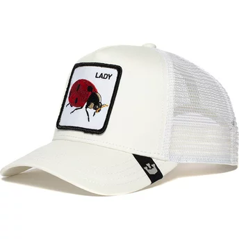 Goorin Bros. Ladybug Spot White Trucker Hat