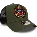 grune-trucker-kappe-tattoo-pack-a-frame-von-new-era