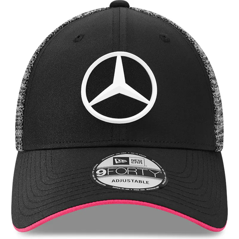 sapkak-ivelt-fekete-allithato-9forty-tonal-esports-mercedes-formula-1-new-era