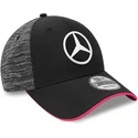 sapkak-ivelt-fekete-allithato-9forty-tonal-esports-mercedes-formula-1-new-era