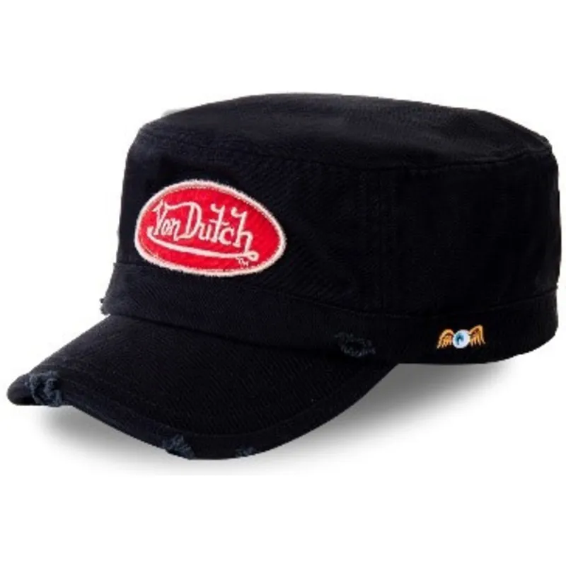 von-dutch-schwarze-militarische-kappe-arm5