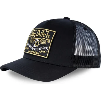 Sapkák ívelt fekete snapback BLKB Von Dutch