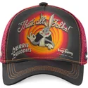 graue-und-rote-trucker-kappe-bugs-bunny-rin1-looney-tunes-von-capslab