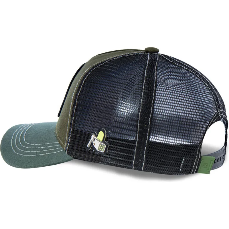 trucker-cap-grun-pickle-rick-rem-pic2-rick-und-morty-von-capslab