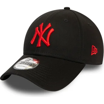 Sapkák ívelt fekete állítható 9FORTY League Essential New York Yankees MLB New Era