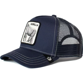 Goorin Bros. Gorilla King of the Jungle Navy Blue Trucker Hat
