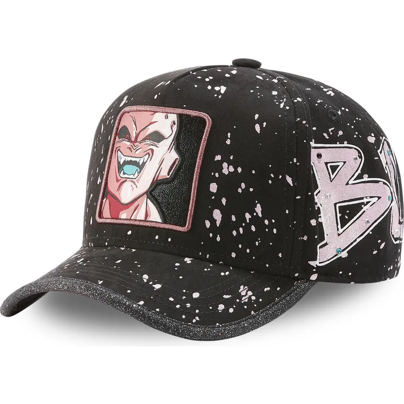 sapkak-ivelt-fekete-allithato-tag-kid-buu-dragon-ball-capslab