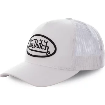 Von Dutch COL WHI White Trucker Hat