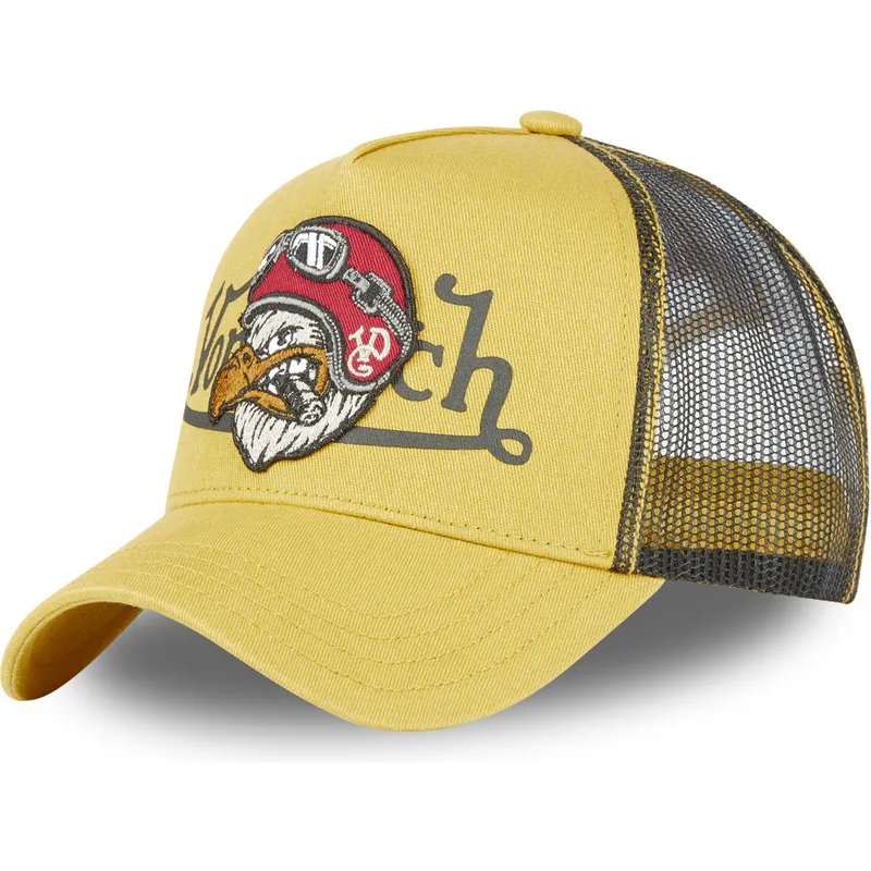 sapkak-ivelt-sarga-snapback-bird-m-von-dutch