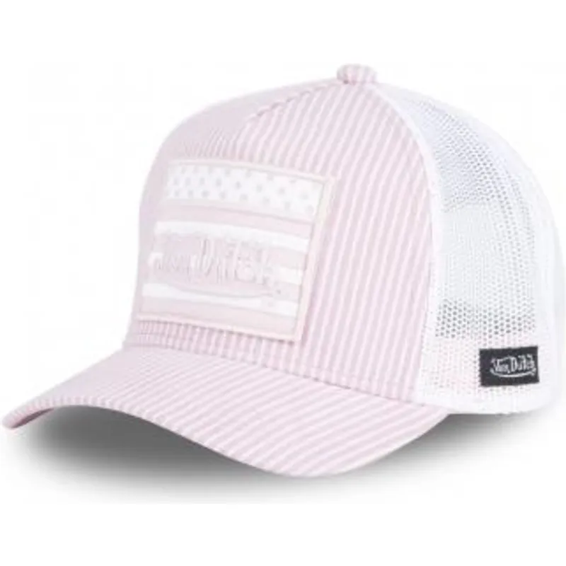 gorra-trucker-rosa-flag-ps-de-von-dutch