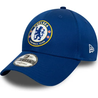 Sapkák ívelt kék snapback 9FORTY Chelsea Football Club Chelsea Football Club Premier League New Era