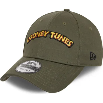 New Era Curved Brim 9FORTY Looney Tunes Green Adjustable Cap