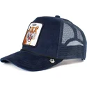 goorin-bros-trucker-cap-dunkelblau-tiger-tiger-rage