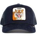 goorin-bros-trucker-cap-dunkelblau-tiger-tiger-rage
