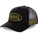svart-truckerkeps-med-gult-neo-yel-logotyp-fran-von-dutch