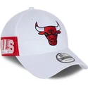 sapkak-ivelt-feher-allithato-9forty-side-mark-chicago-bulls-nba-new-era
