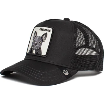 svart-truckerkeps-med-fransk-bulldog-frenchie-the-farm-fran-goorin-bros