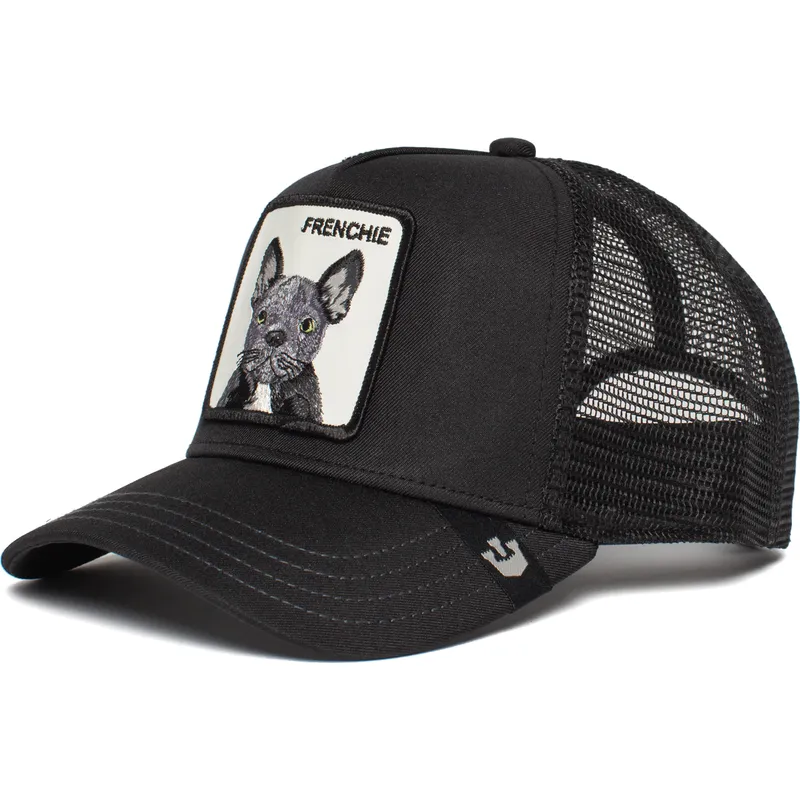 svart-truckerkeps-med-fransk-bulldog-frenchie-the-farm-fran-goorin-bros