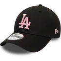 sapkak-ivelt-fekete-allithato-rosa-9forty-league-essential-los-angeles-dodgers-mlb-new-era