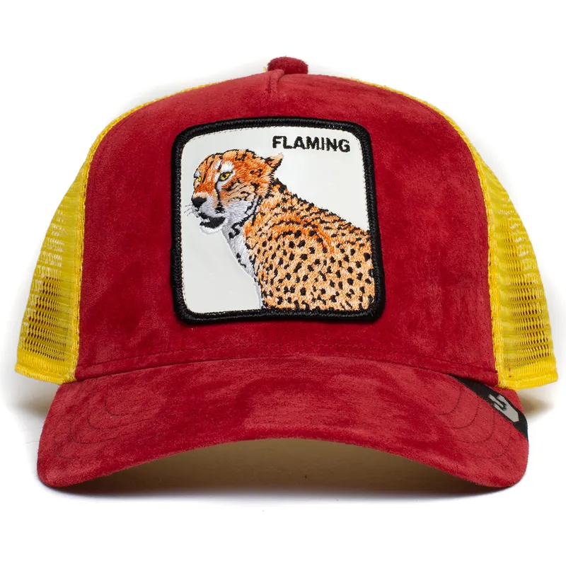 sapkak-ivelt-piros-snapback-flaming-hot-cheetah-the-farm-goorin-bros