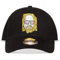 schwarze-gebogene-snapback-kappe-the-big-lebowski-von-difuzed