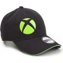 difuzed-curved-brim-xbox-symbol-microsoft-black-adjustable-cap