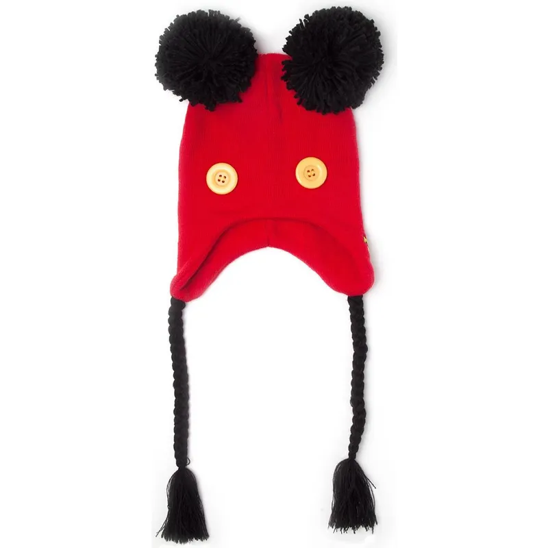 rot-schwarze-sherpa-mutze-mickey-mouse-disney-von-difuzed