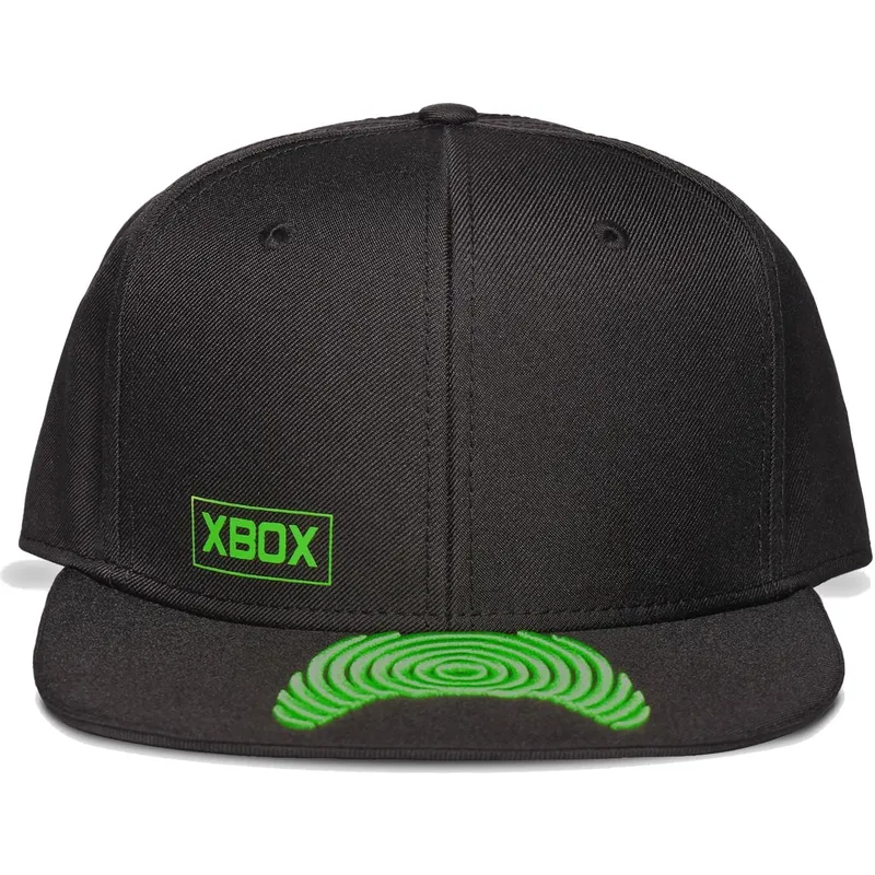 sapkak-lapos-fekete-snapback-visor-controller-microsoft-difuzed