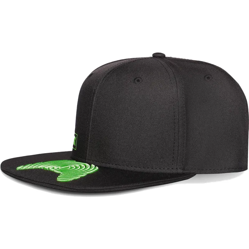 sapkak-lapos-fekete-snapback-visor-controller-microsoft-difuzed