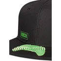 sapkak-lapos-fekete-snapback-visor-controller-microsoft-difuzed