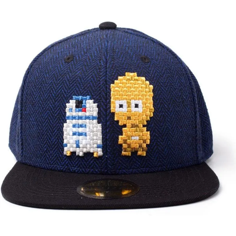 sapkak-lapos-sotetkek-snapback-pixel-difuzed