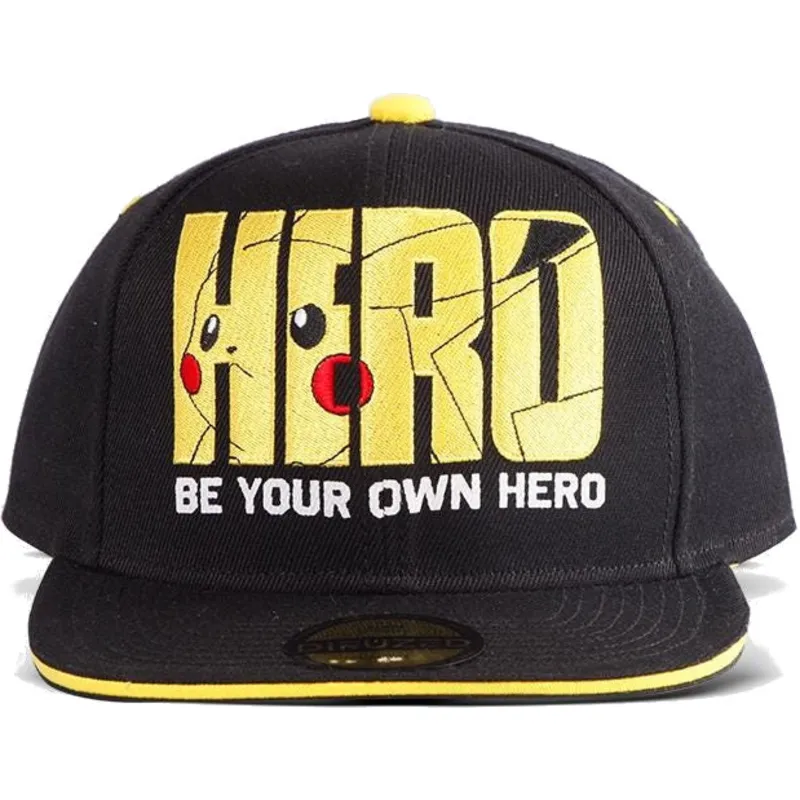 sapkak-lapos-fekete-snapback-be-your-own-hero-olympics-difuzed