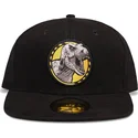 svart-platt-snapback-keps-t-rex-dinosaurie-jurassic-park-fran-difuzed
