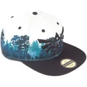 sapkak-lapos-zold-snapback-green-forest-difuzed