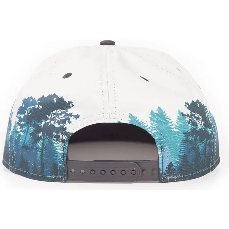 sapkak-lapos-zold-snapback-green-forest-difuzed