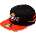 difuzed-radiant-logo-snapback-kappe-in-schwarz-und-orange