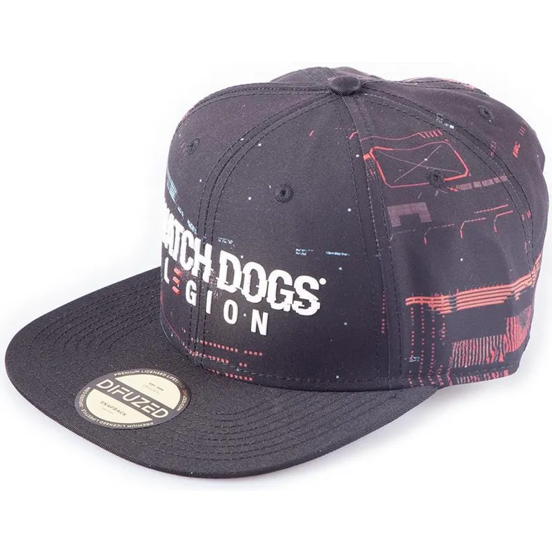 sapkak-lapos-fekete-snapback-glitch-legion-difuzed