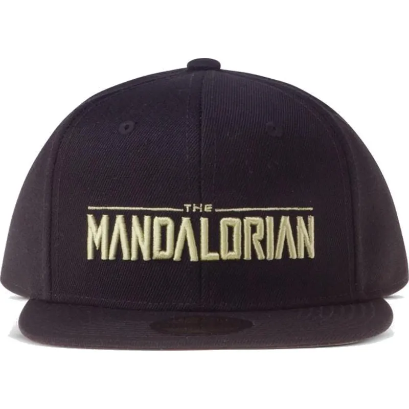 sapkak-lapos-fekete-snapback-the-mandalorian-silhouette-difuzed