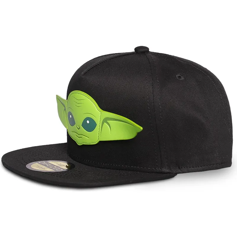 sapkak-lapos-fekete-snapback-gyereknek-baby-yoda-the-mandalorian-difuzed