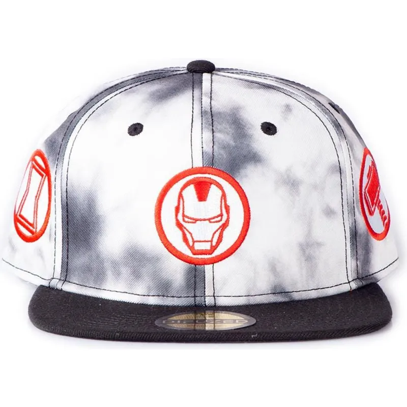 sapkak-lapos-feher-snapback-tye-dye-badge-difuzed